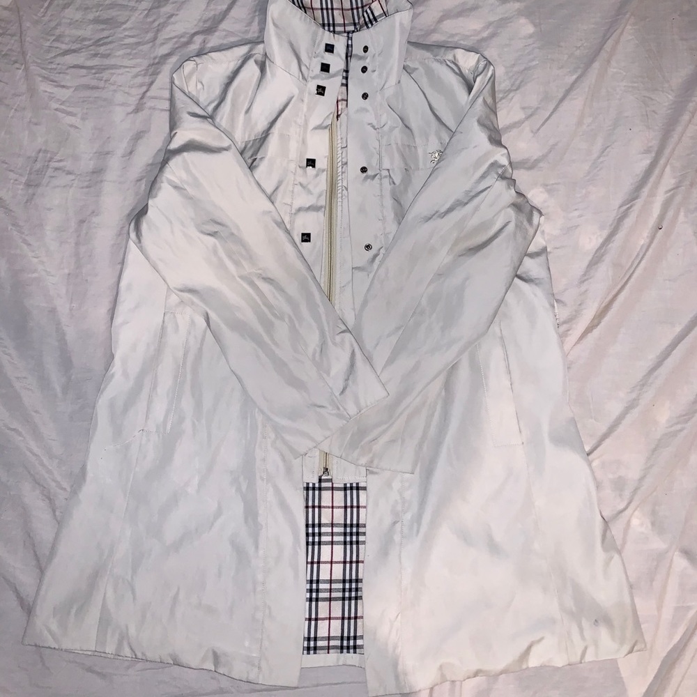 Burberry peacoat trench coat